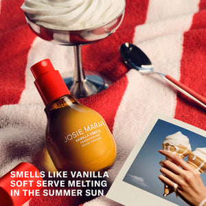 Josie Maran Vanilla Vibezzz - Body + Hair Fragrance Mist with 100% Natural Scents - Volare Makeup