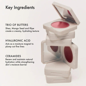 Summer Fridays Blush Butter Balm Hydrating Cream Blush with Peptides - Volare Makeup
