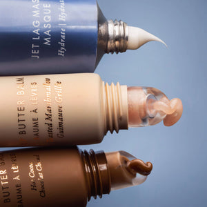 Summer Fridays The Holiday Trio Set Lip Butter Balm in Hot Cocoa & Toasted Marshmallow - Volare Makeup