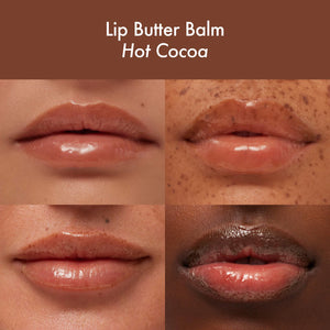 Summer Fridays The Holiday Trio Set Lip Butter Balm in Hot Cocoa & Toasted Marshmallow - Volare Makeup