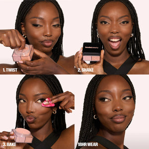 HUDA BEAUTY Easy Bake Loose Powder Brightening + Correcting Duo - Volare Makeup