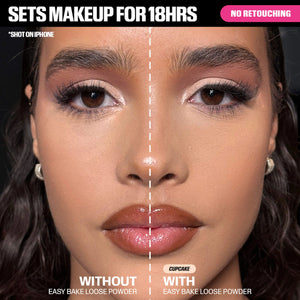 HUDA BEAUTY Easy Bake Loose Powder Brightening + Correcting Duo - Volare Makeup