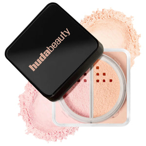 HUDA BEAUTY Easy Bake Loose Powder Brightening + Correcting Duo - Volare Makeup