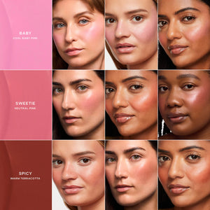 Saie Mini Dew Blush™ Trio Gift Set - Volare Makeup