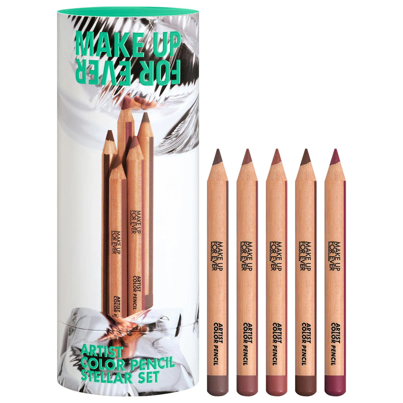 MAKE UP FOR EVER Mini Artist Color Lip Pencils Set - Volare Makeup