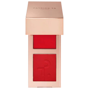 PATRICK TA Major Headlines Double-Take Crème & Powder Blush Duo Mini Size - Volare Makeup