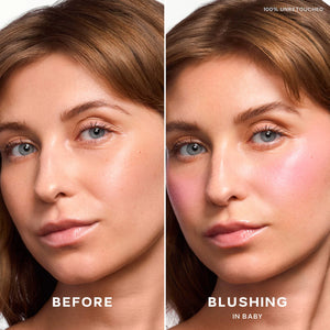 Saie Dew Blush Blendable Liquid Cheek Mini Size Blush - Volare Makeup