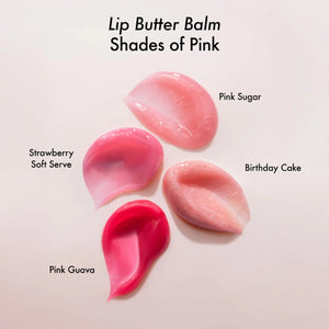 Summer Fridays Sweet Pink Duo with Birthday Cake + Strawberry Soft Serve Lip Butter Balm - Volare Makeup