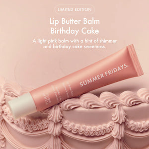 Summer Fridays Sweet Pink Duo with Birthday Cake + Strawberry Soft Serve Lip Butter Balm - Volare Makeup