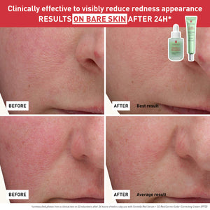 Erborian CC Red Correct Green Color-Corrector SPF 25 to Cover Redness, with Korean Centella Asiatica Extract - Volare Makeup