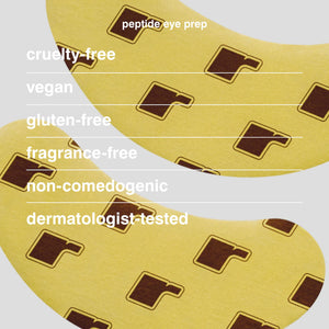 rhode Limited Edition Peptide Eye Prep Depuffing Eye Patches - Volare Makeup