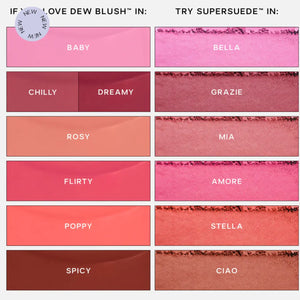 Saie SuperSuede™ Baked Powder Blush - Volare Makeup