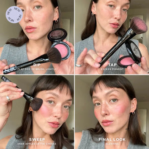 Saie SuperSuede™ Baked Powder Blush - Volare Makeup