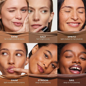 Saie Dew Bronze Soft-Focus Sculpting Liquid Bronzer - Volare Makeup
