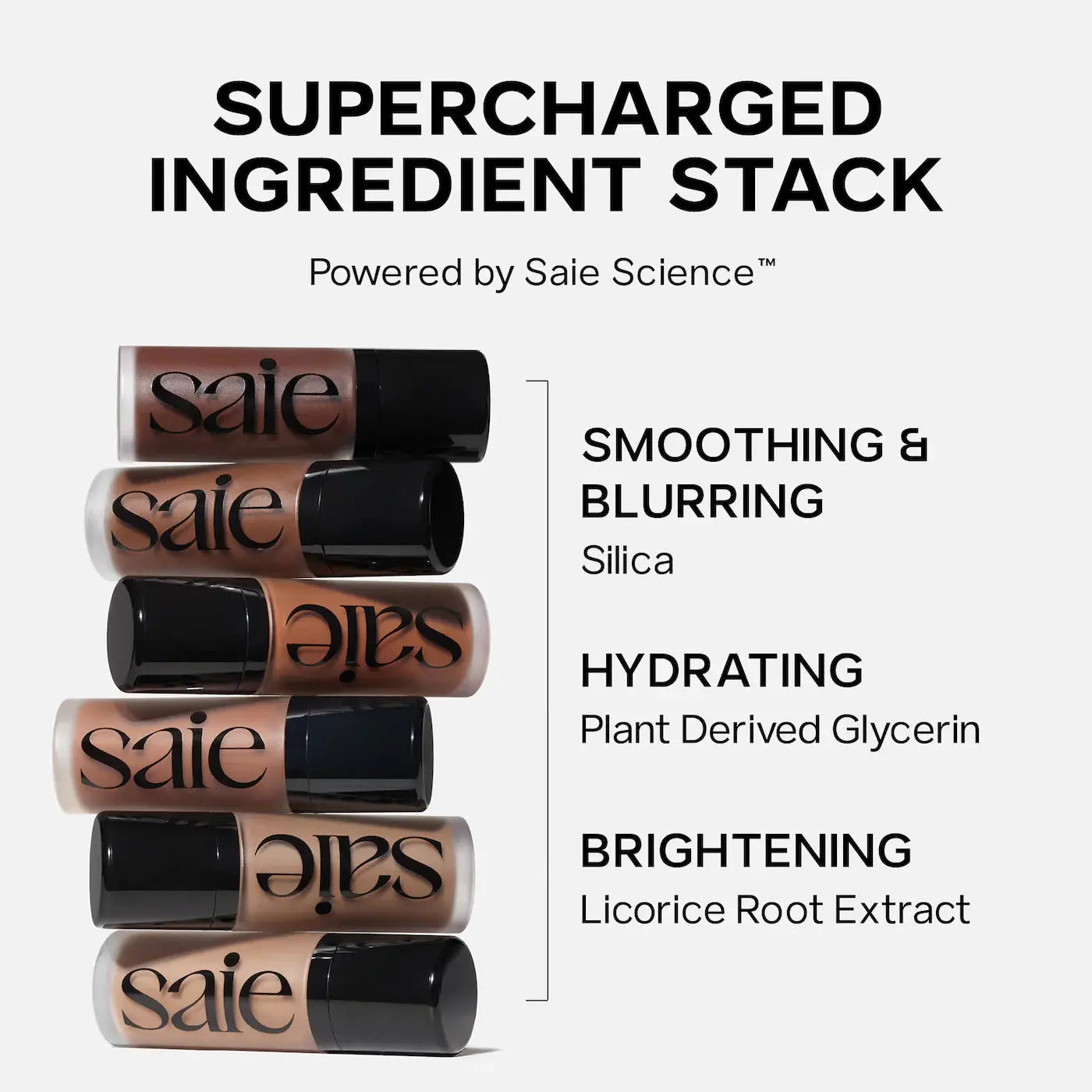 Saie Dew Bronze Soft-Focus Sculpting Liquid Bronzer - Volare Makeup