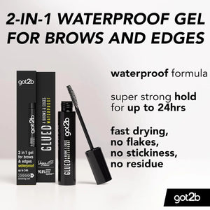 Schwarzkopf Got2b Glued for Brows & Edges 2 in 1 Brow Gel & Hair Mascara - Volare Makeup