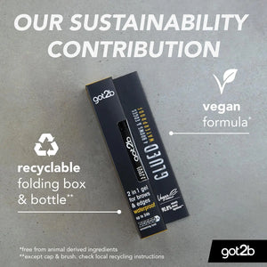 Schwarzkopf Got2b Glued for Brows & Edges 2 in 1 Brow Gel & Hair Mascara - Volare Makeup