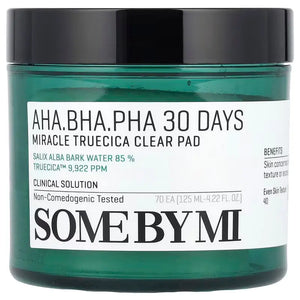 SOME BY MI – Aha Bha Pha 30 Days Miracle Truecica Clear Pad (70 Pads) - Volare Makeup