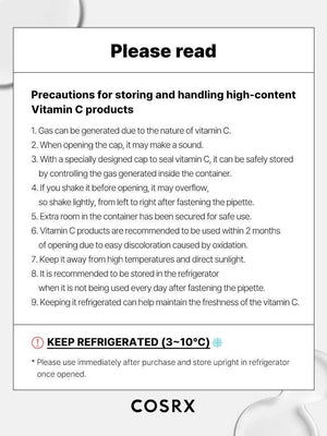 COSRX The Vitamin C 23 Serum - Volare Makeup