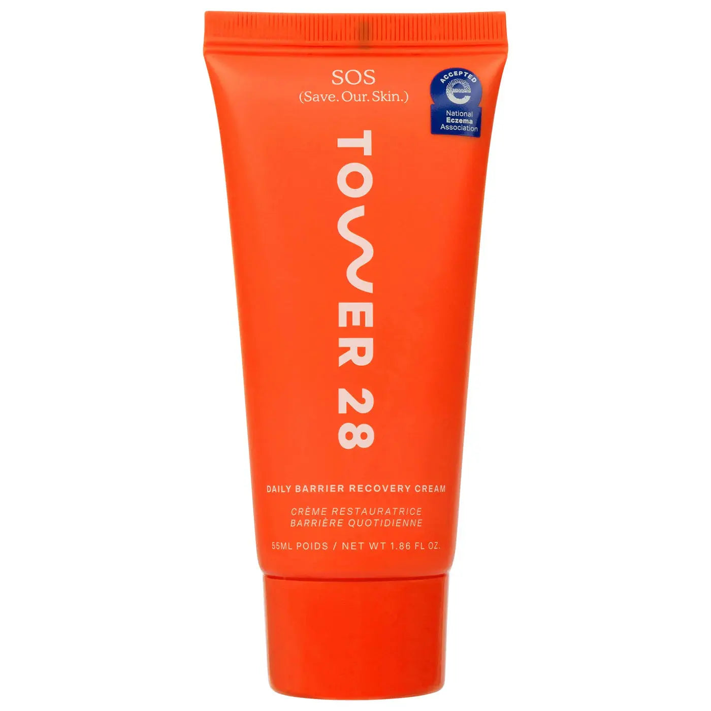 Tower 28 Beauty SOS Daily Skin Barrier Redness Recovery Moisturizer - Volare Makeup