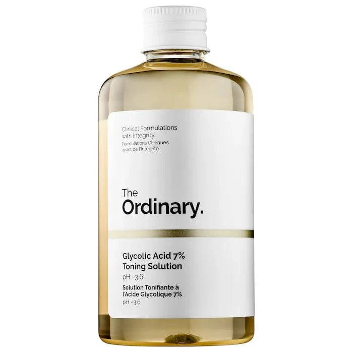 The Ordinary Glycolic Acid 7% Exfoliating Toning Solution - Volare Makeup