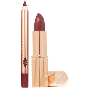 Charlotte Tilbury Mini Pillow Talk Lipstick & Liner Set - Volare Makeup