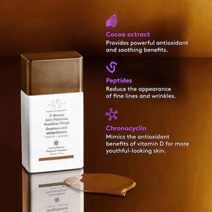 Drunk Elephant D-Bronzi™ Anti-Pollution Bronzing Drops with Peptides - Volare Makeup