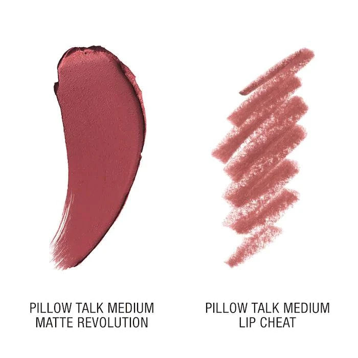 Charlotte Tilbury Mini Pillow Talk Lipstick & Liner Set - Volare Makeup