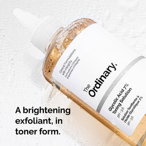 The Ordinary Glycolic Acid 7% Exfoliating Toning Solution - Volare Makeup