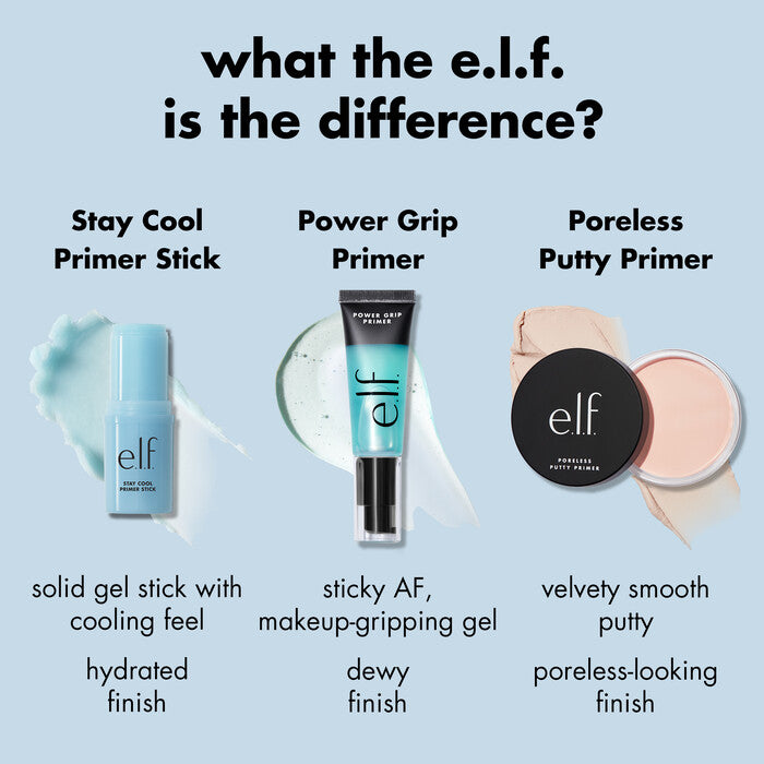 e.l.f. Stay Cool Primer Stick Primer Volare Makeup   