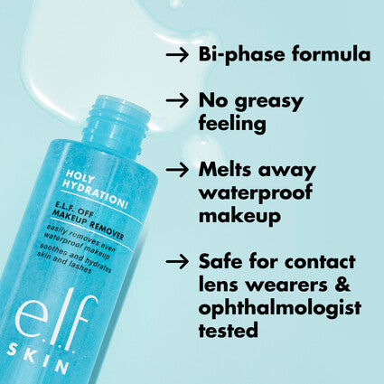 e.l.f. Holy Hydration! Off Makeup Remover Makeup Removers Volare Makeup   
