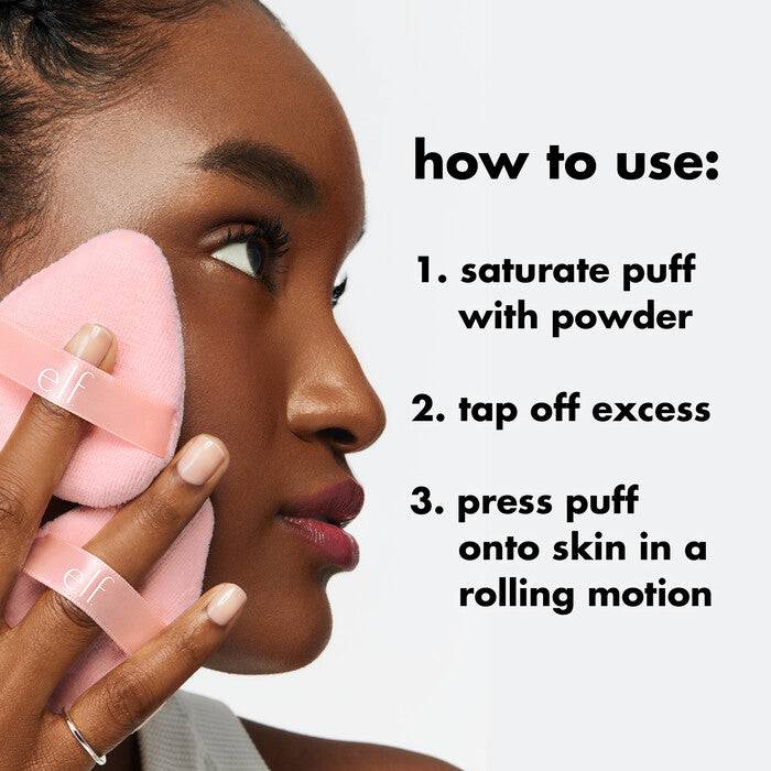 e.l.f. Halo Glow Powder Puff - Volare Makeup