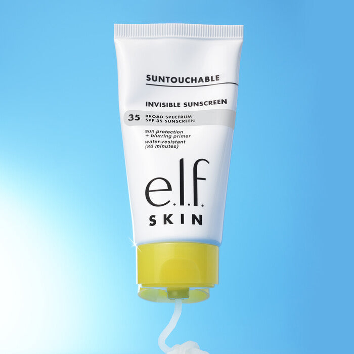 e.l.f. Suntouchable Invisible Sunscreen SPF 35 - Volare Makeup