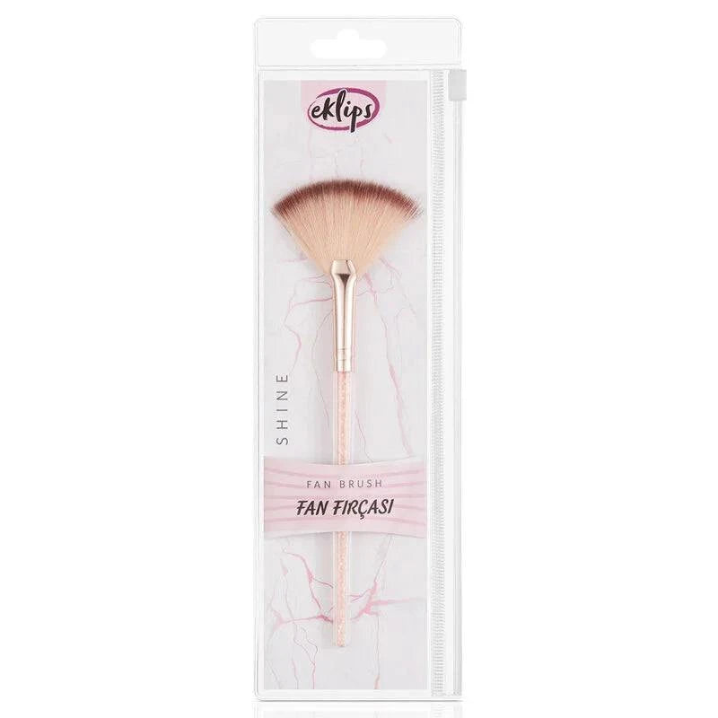 Eklips Pro Shine Fan Brush - Volare Makeup