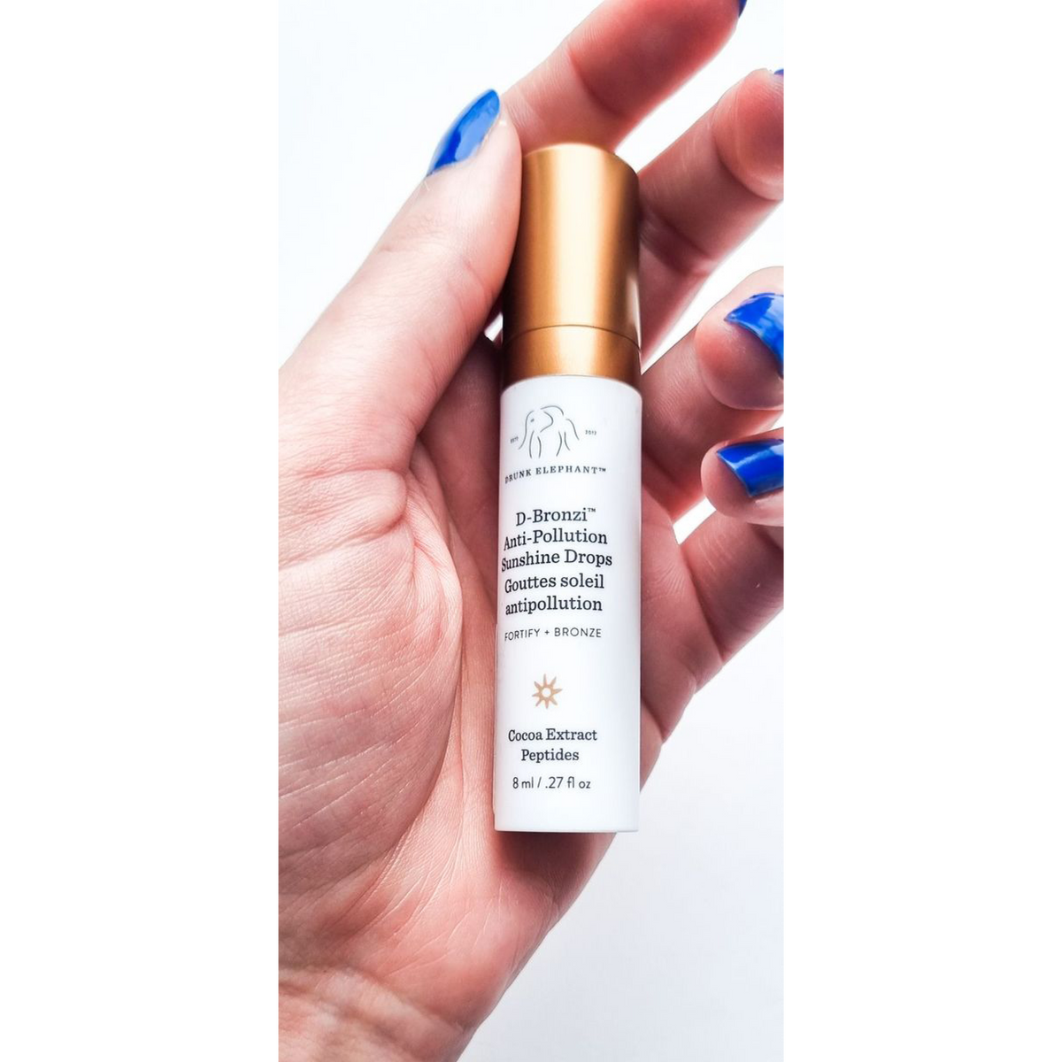 Drunk Elephant Mini D-Bronzi™ Anti-Pollution Bronzing Drops with Peptides - Volare Makeup