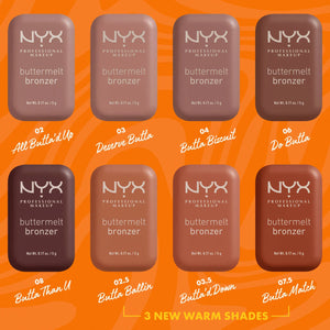 NYX Professional Buttermelt Bronzer - Volare Makeup