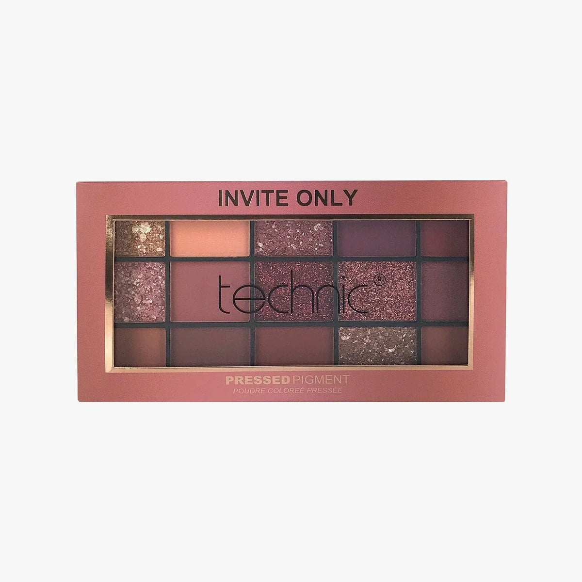TECHNIC INVITE ONLY PRESSED PIGMENT PALETTE Eyeshadow palette Volare Makeup   