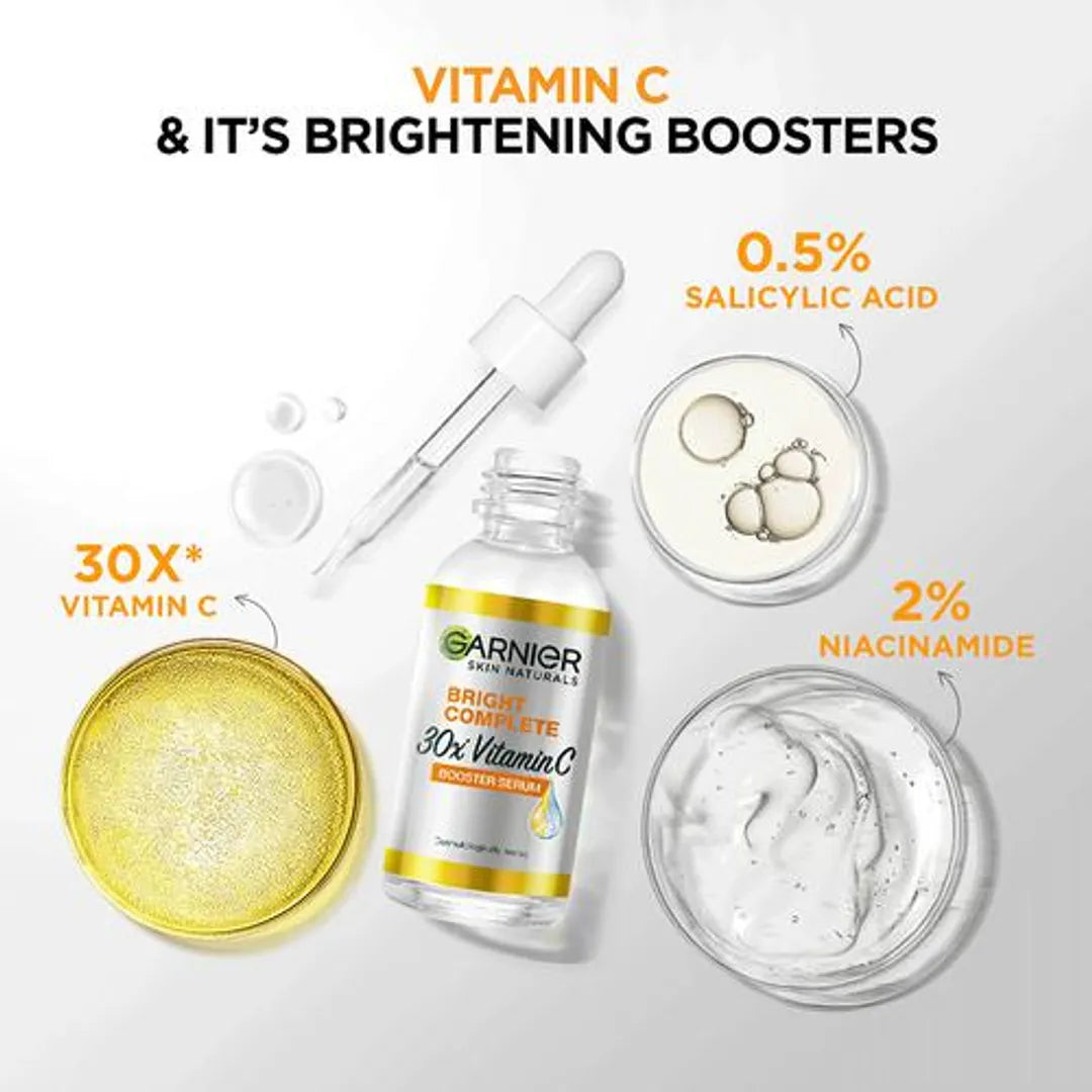 Garnier Skin Active Fast Bright - Vitamin C - Booster Serum Skincare serum Volare Makeup   