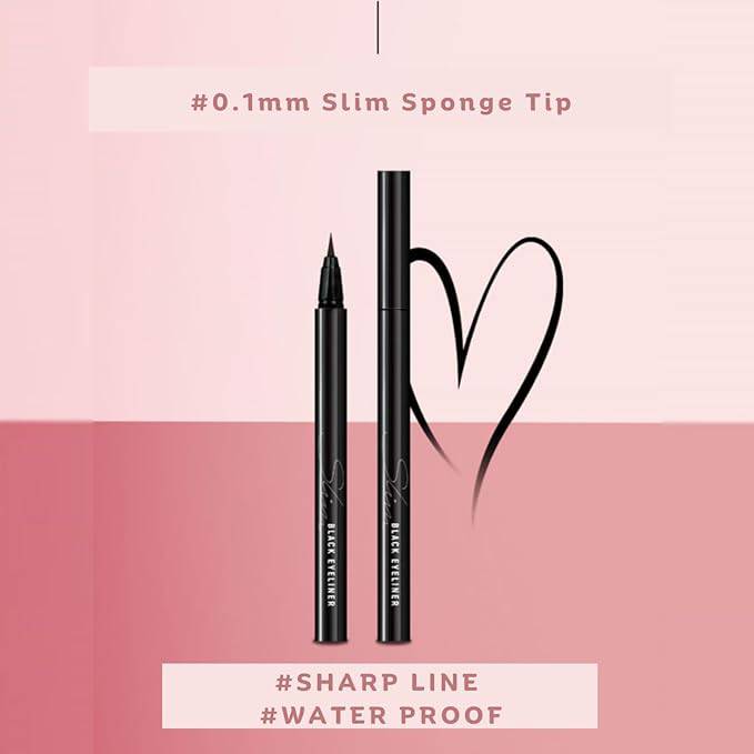 the bom Ultra-Fine Slim Eyeliner Waterproof Liquid Eye Makeup - Volare Makeup