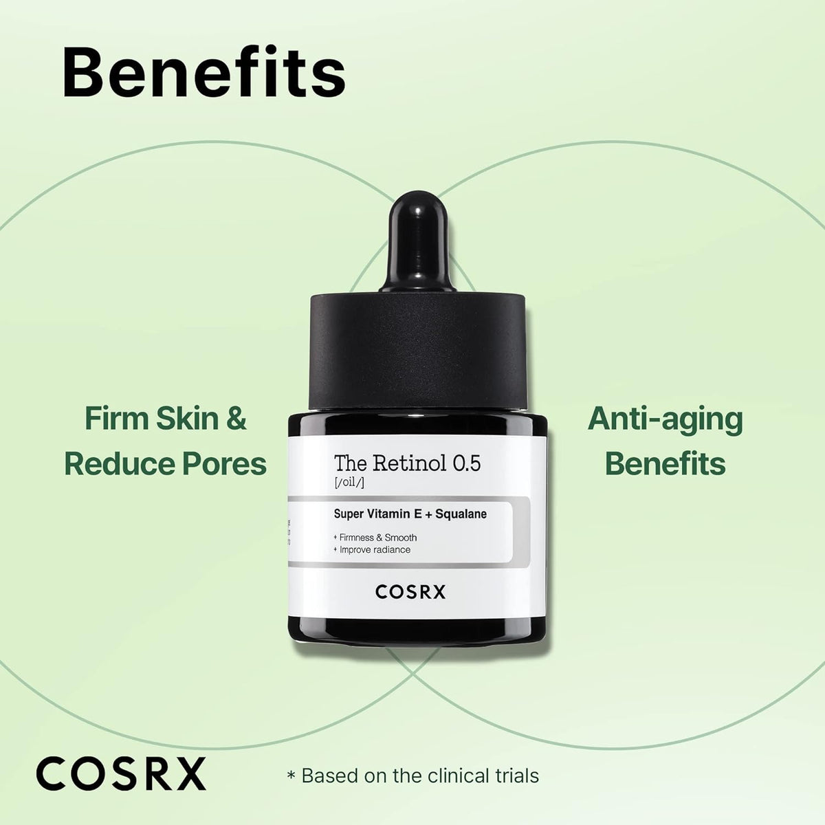 COSRX The Retinol 0.5 Oil - Volare Makeup