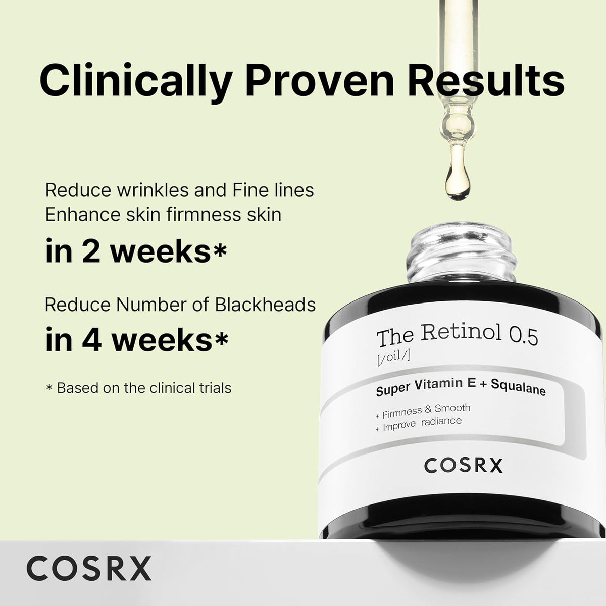 COSRX The Retinol 0.5 Oil - Volare Makeup