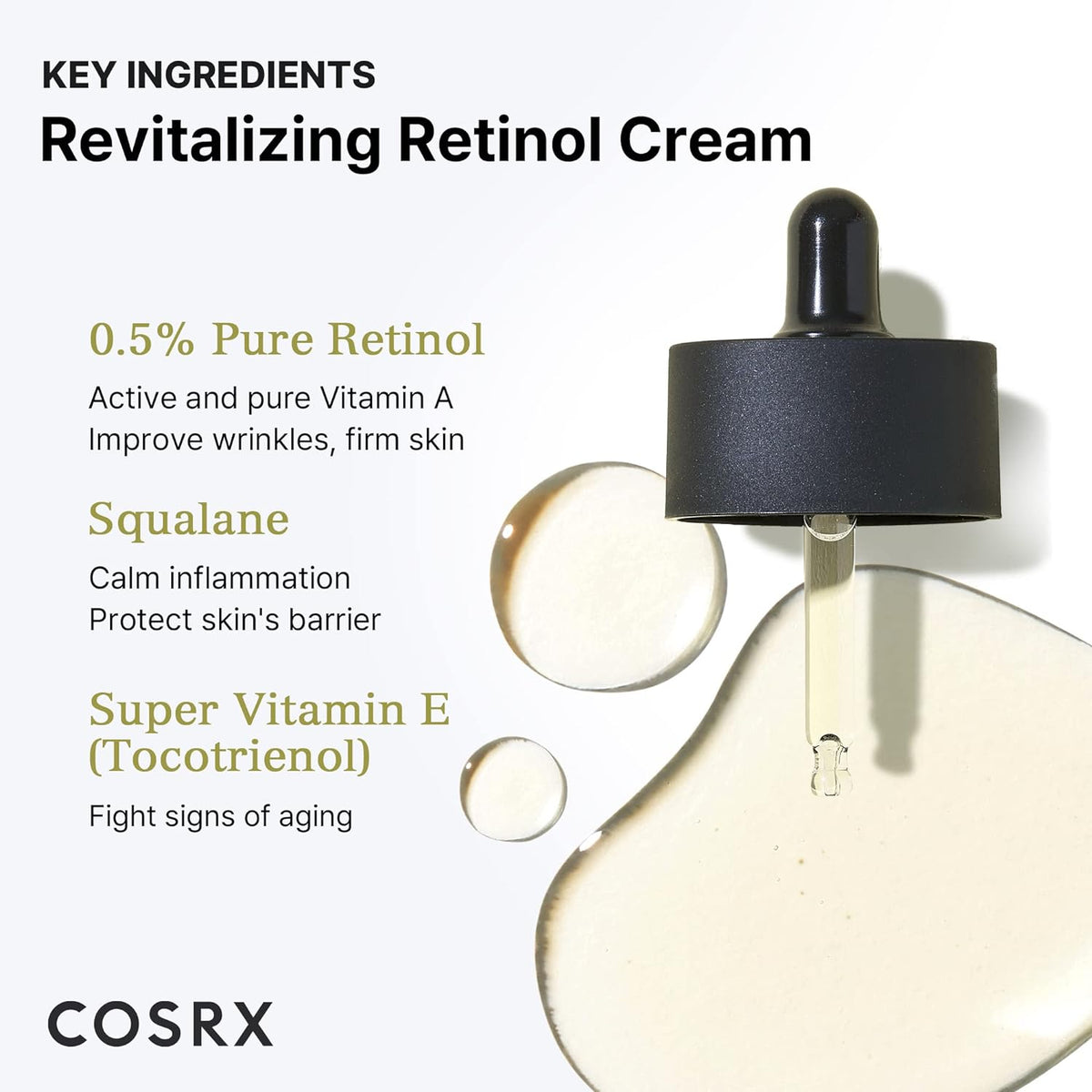 COSRX The Retinol 0.5 Oil Moisturizer Cosrx   