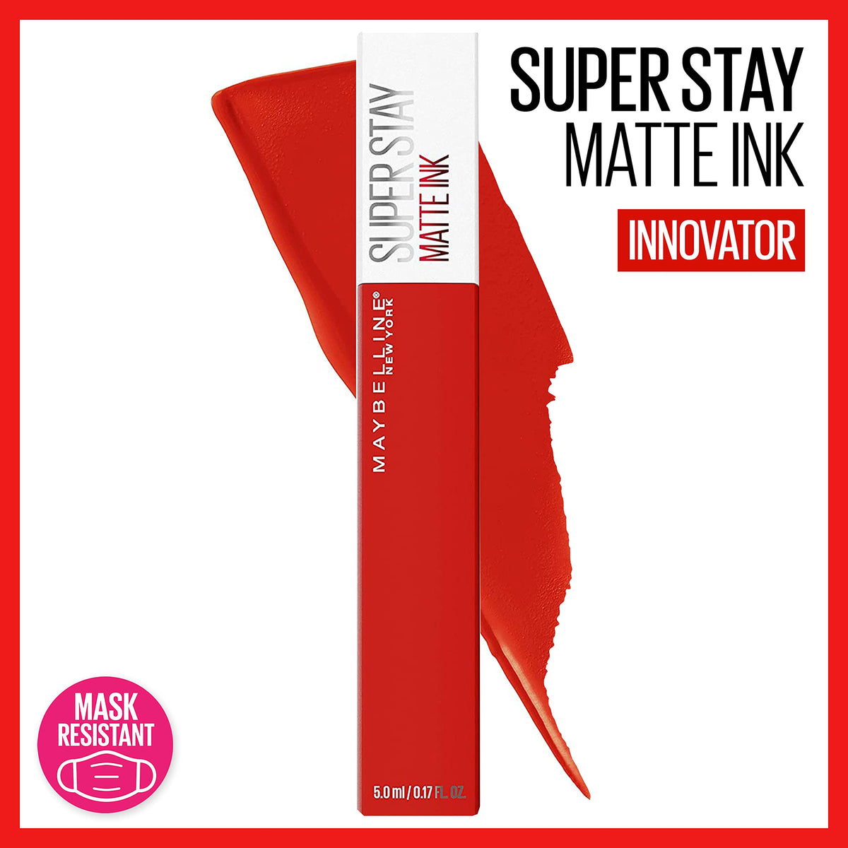 Maybelline New York SuperStay Matte Ink Liquid Lipstick Liquid lipstick Volare Makeup 330 Inventor  