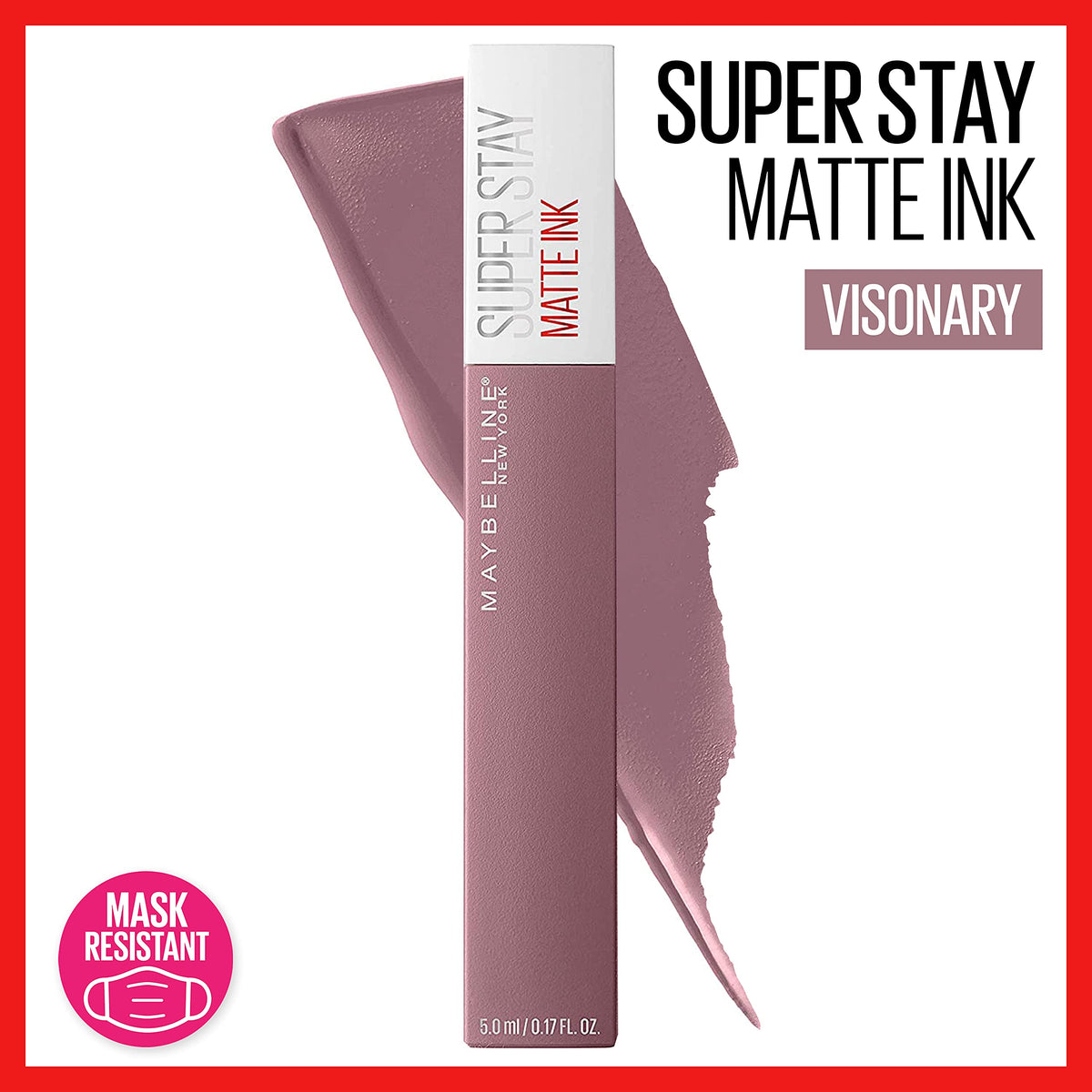 Maybelline New York SuperStay Matte Ink Liquid Lipstick Liquid lipstick Volare Makeup 95 Visionary  
