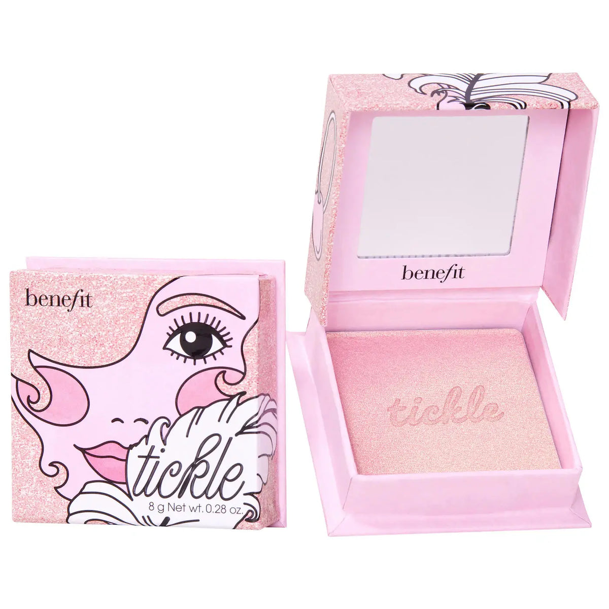 Benefit Cosmetics Cookie and Tickle Shimmer Finish Powder Highlighters Benefit  Volare Makeup