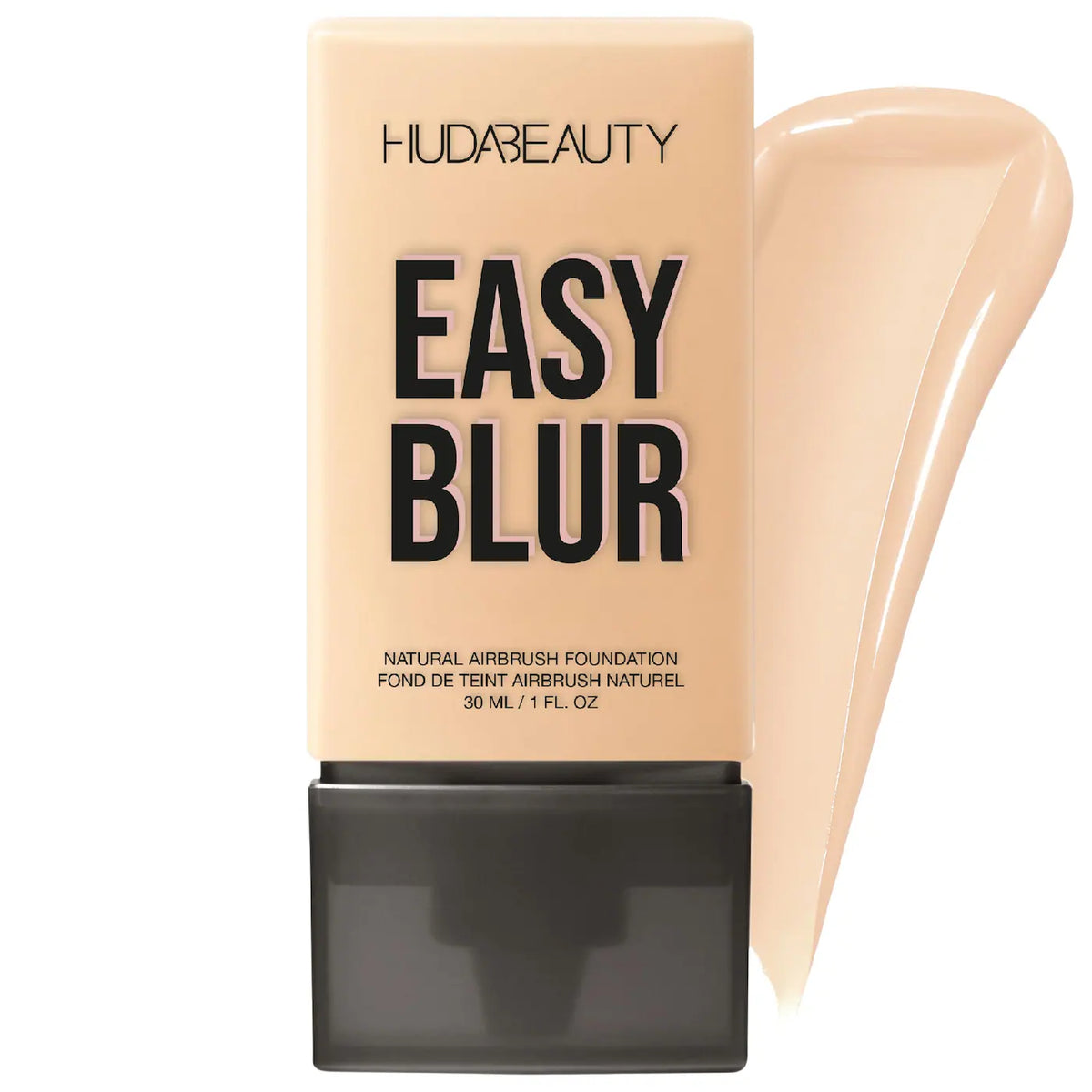 HUDA BEAUTY Easy Blur Natural Airbrush Foundation with Niacinamide Foundations Huda Beauty Cashew 140G - Fair skin with peachy-golden undertones  