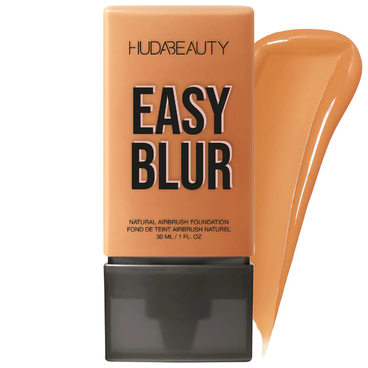 HUDA BEAUTY Easy Blur Natural Airbrush Foundation with Niacinamide Foundations Huda Beauty Cinnamon 440G - Tan skin with a golden undertone  