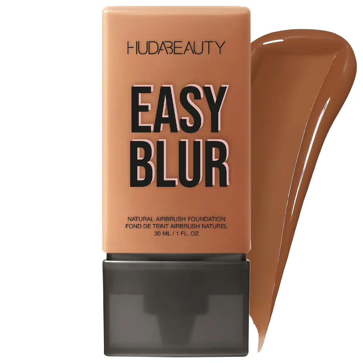 HUDA BEAUTY Easy Blur Natural Airbrush Foundation with Niacinamide Foundations Huda Beauty Cocoa 510R - Deep-Tan skin with a neutral-red undertone  