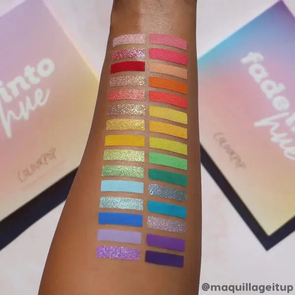 Colorpop Fade Into Hue Multicolor Powder Palette Colorpop  Volare Makeup