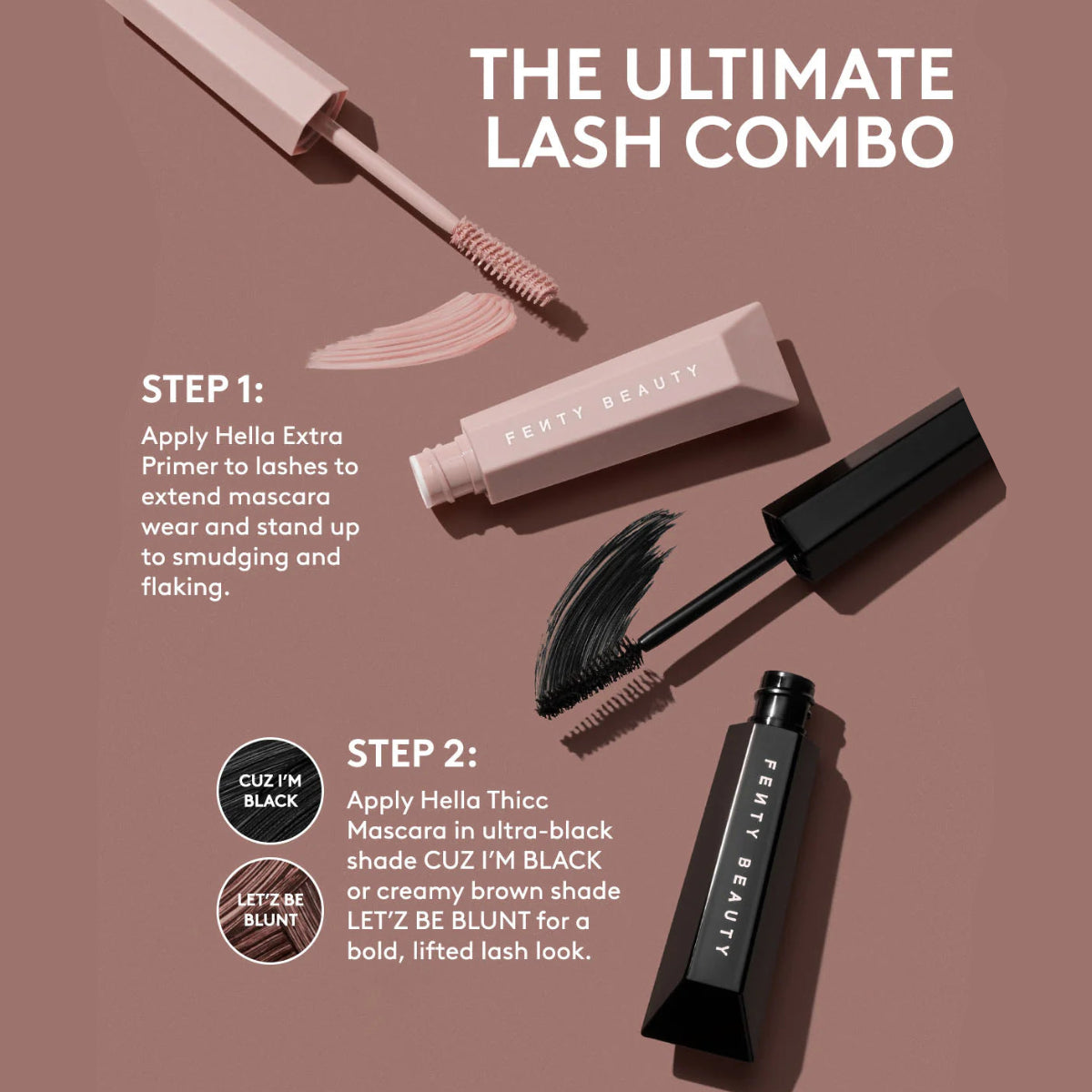 Fenty Beauty by Rihanna Hella Thicc Volumizing Mascara - Volare Makeup